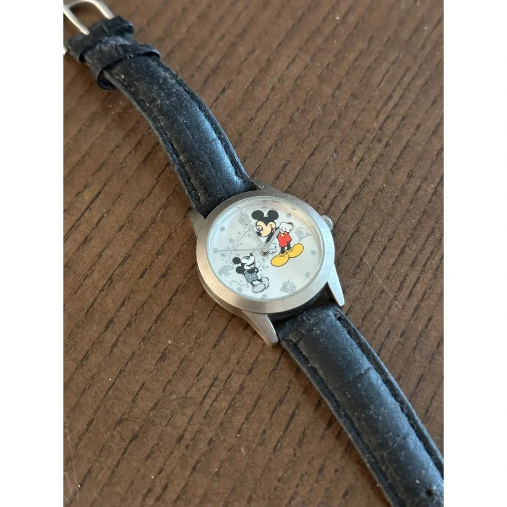 Disney Mickey Mouse Through The Years Watch Limited Untested